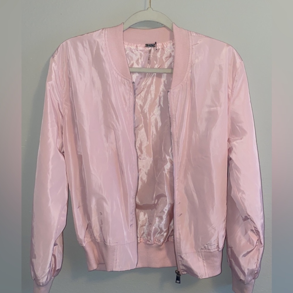Pink Bomber Jacket💕